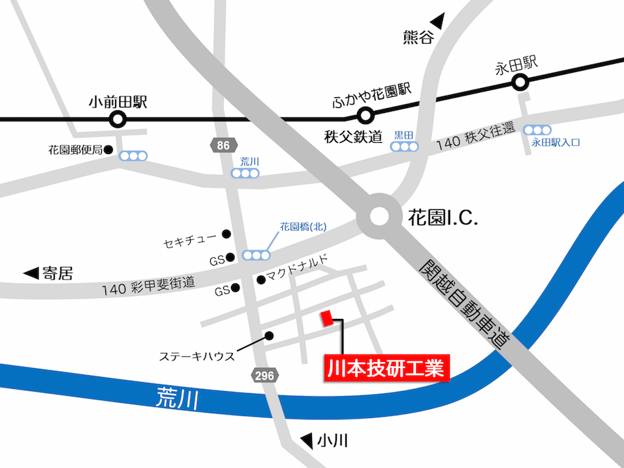 会社案内図